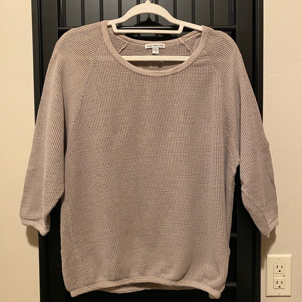 James Perse mesh top